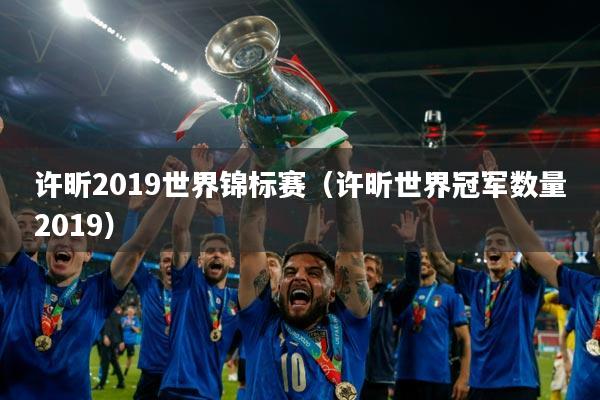 许昕2019世界锦标赛(许昕世界冠军数量2019)