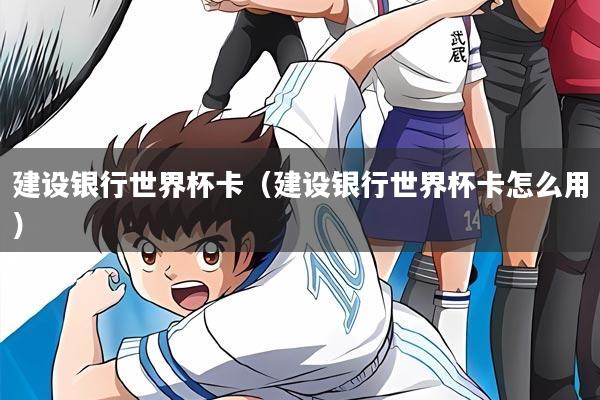 建设银行世界杯卡(建设银行世界杯卡怎么用)