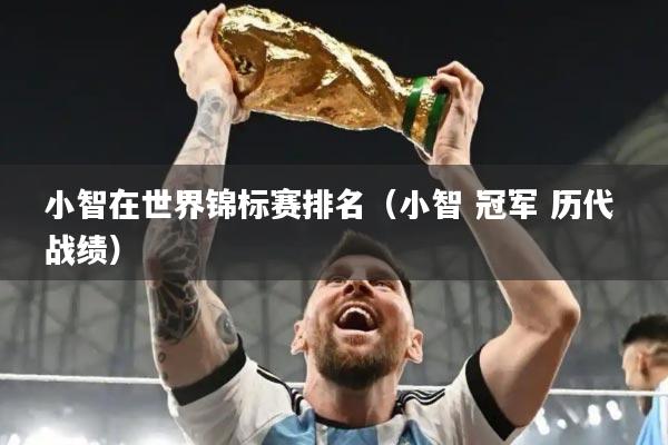 小智在世界锦标赛排名(小智 冠军 历代 战绩)