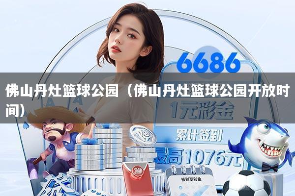 佛山丹灶篮球公园(佛山丹灶篮球公园开放时间)