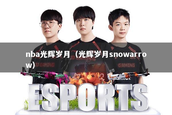 nba光辉岁月（光辉岁月snowarrow）
